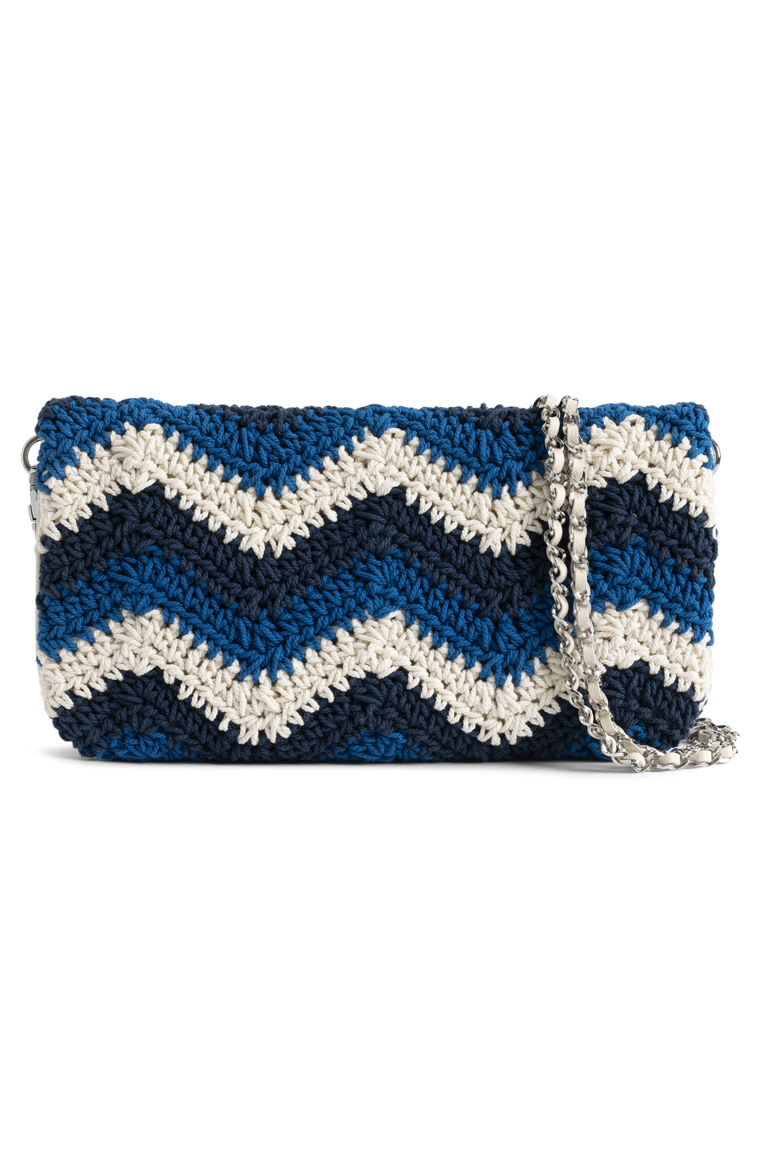 Rock Macramé Crossbody Bag, Alternate, color, TANDEM
