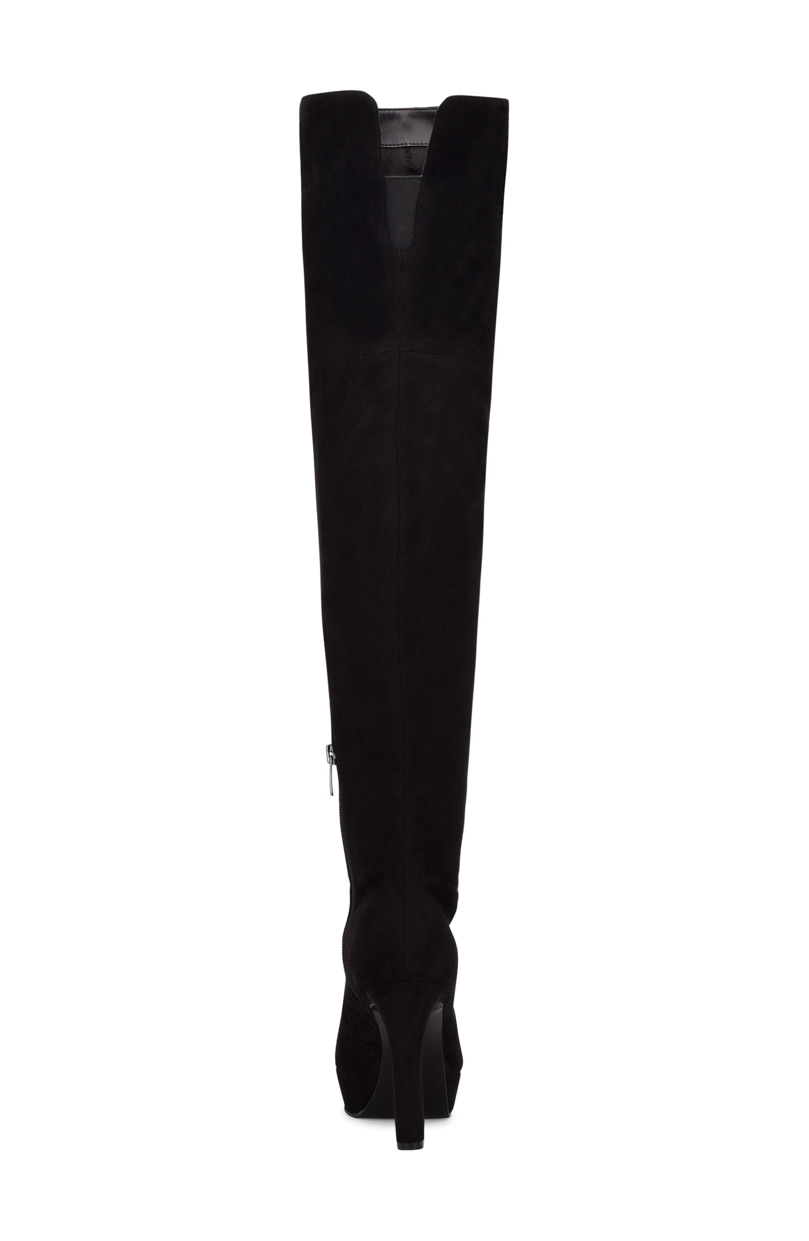 Nine West Gotcha Over the Knee Platform Stiletto Boot, Alternate, color, 