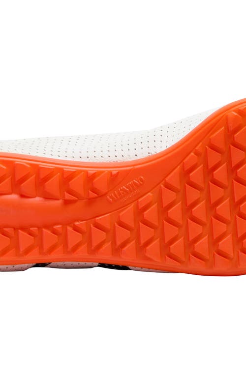 Valentino Garavani Chromation Perforated Sneaker
