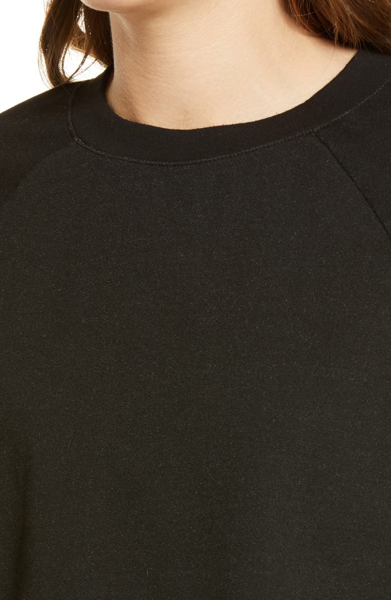 Treasure & Bond Crop Crewneck Sweatshirt, Alternate, color,