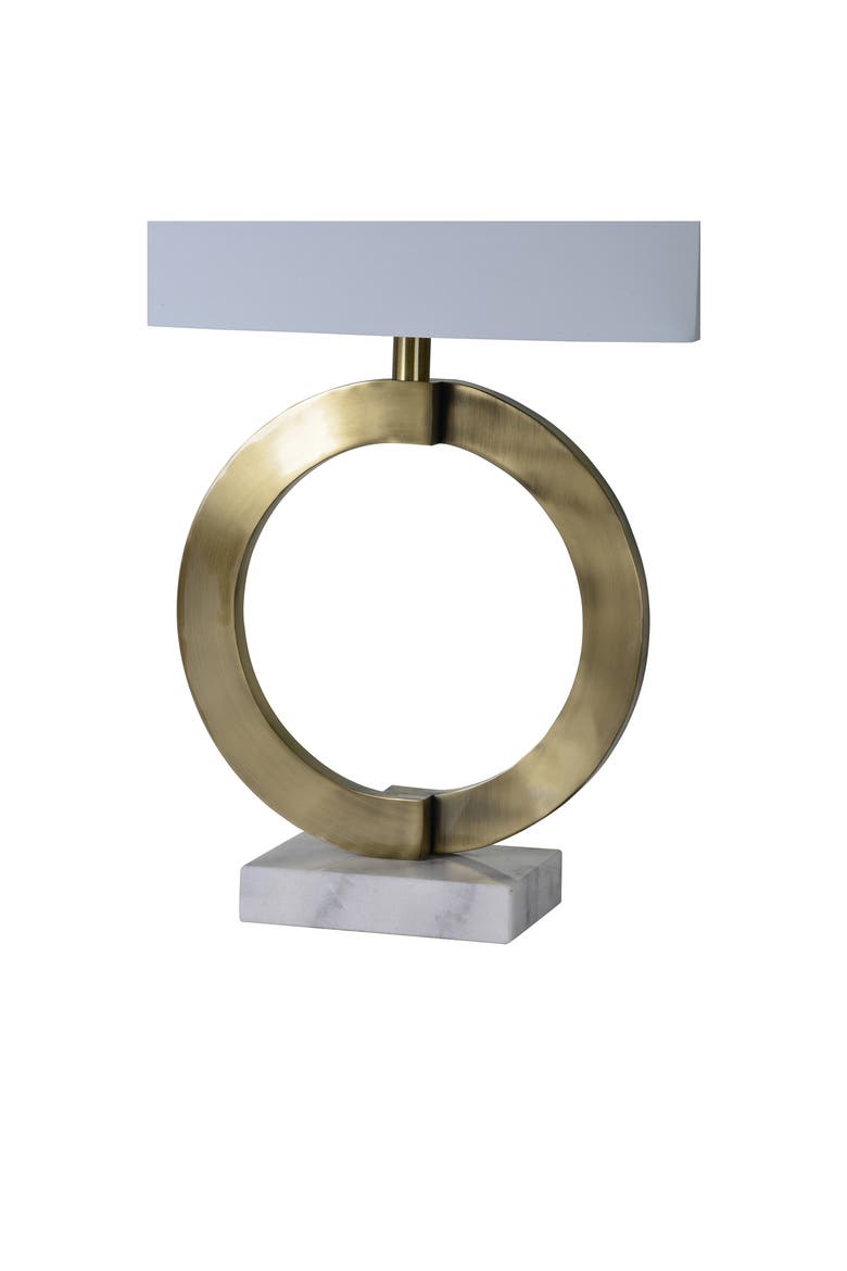 Skylar Iron & Marble Table Lamp, Alternate, color, NO COLOR