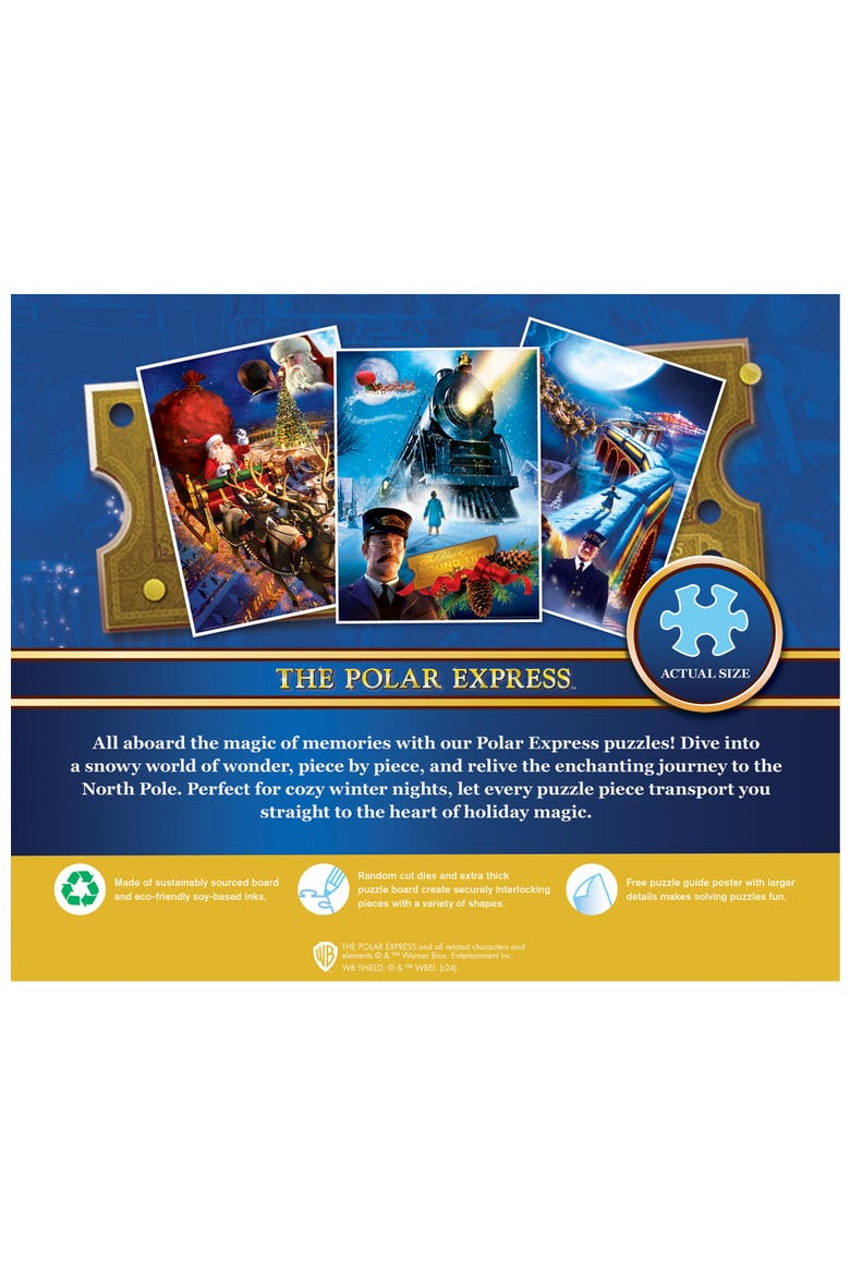 The Polar Express 500pc Puzzle 3-pack, Alternate, color, Multicolor