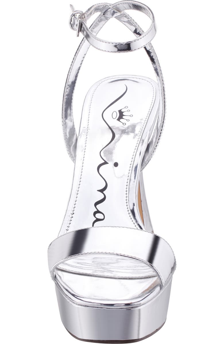 Nina Annette Ankle Strap Platform Sandal, Alternate, color,