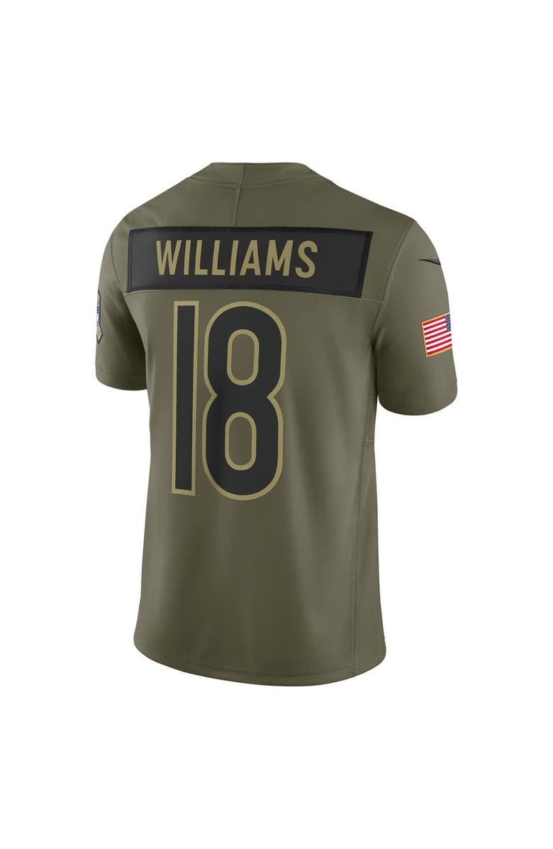 Nike Men's Nike Caleb Williams Olive Chicago Bears 2025 Salute to Service Limited Jersey, Alternate, color, Olive
