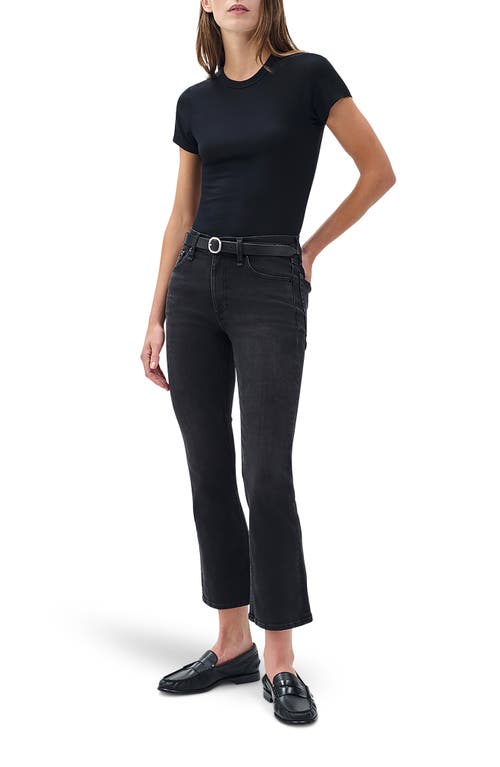 Rag & Bone Flexi Peyton Mid Rise Ankle Bootcut Jeans In Blue