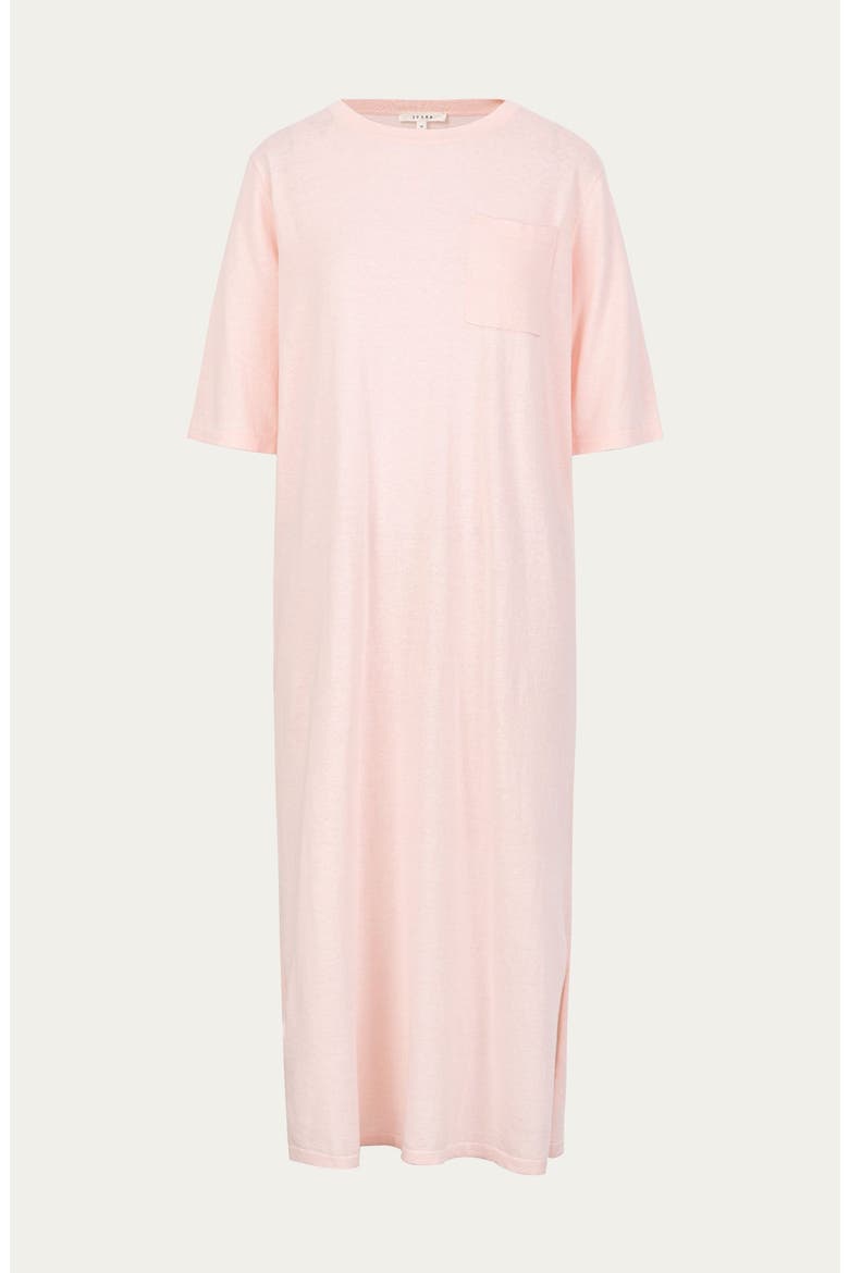 Elara Short Sleeve Maxi Dress, Alternate, color, Blush