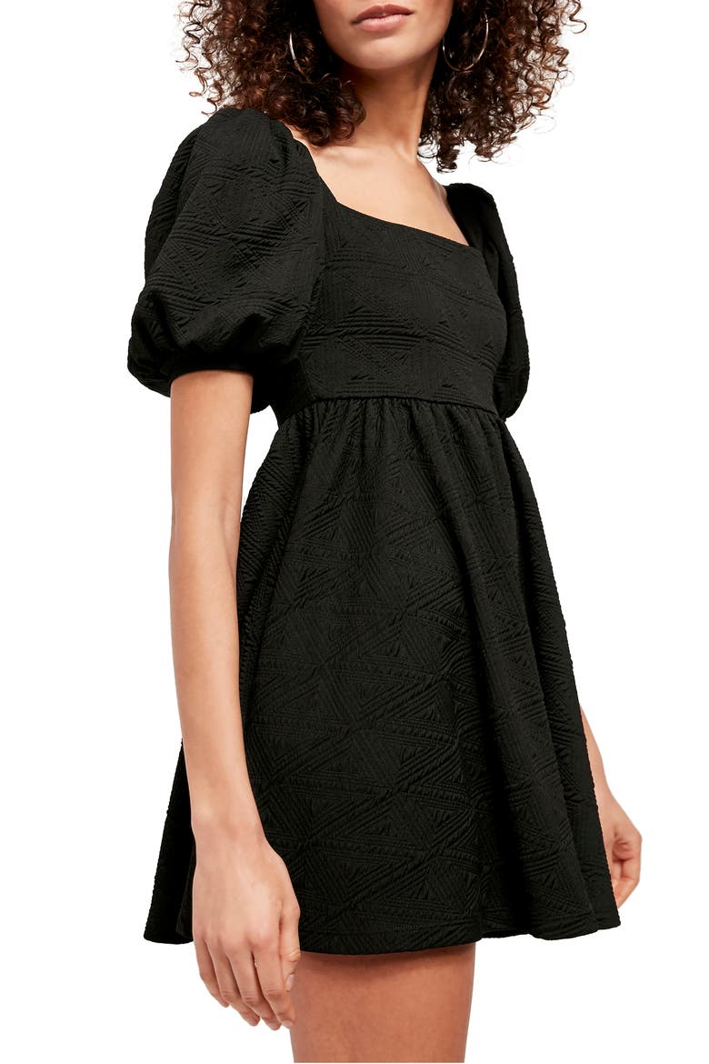 Violet Minidress, Alternate, color, BLACK