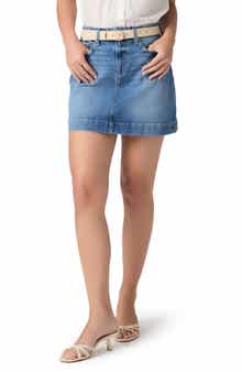 PAIGE Janelle Denim Skirt