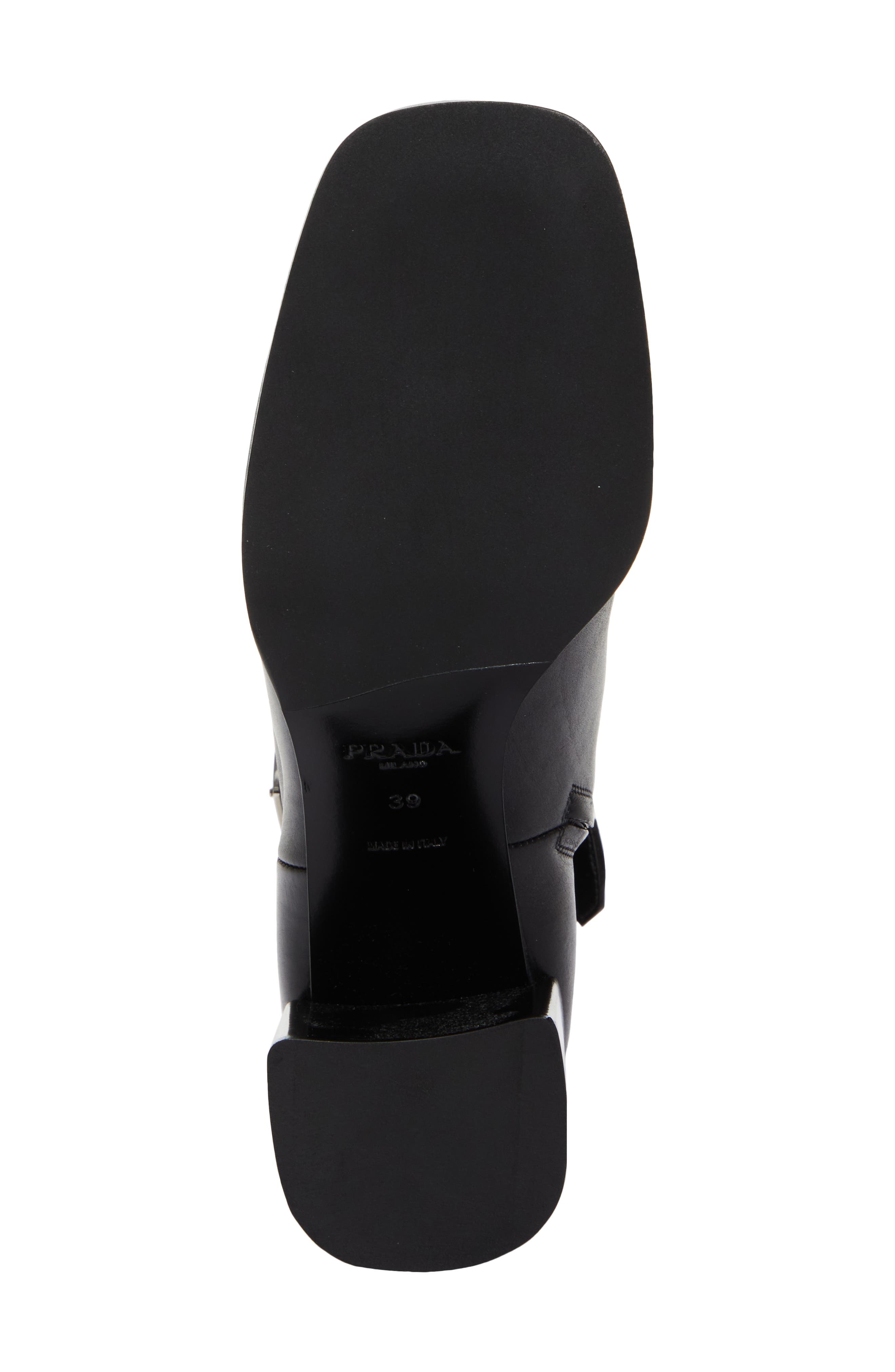 Prada Logo Bootie, Alternate, color, 