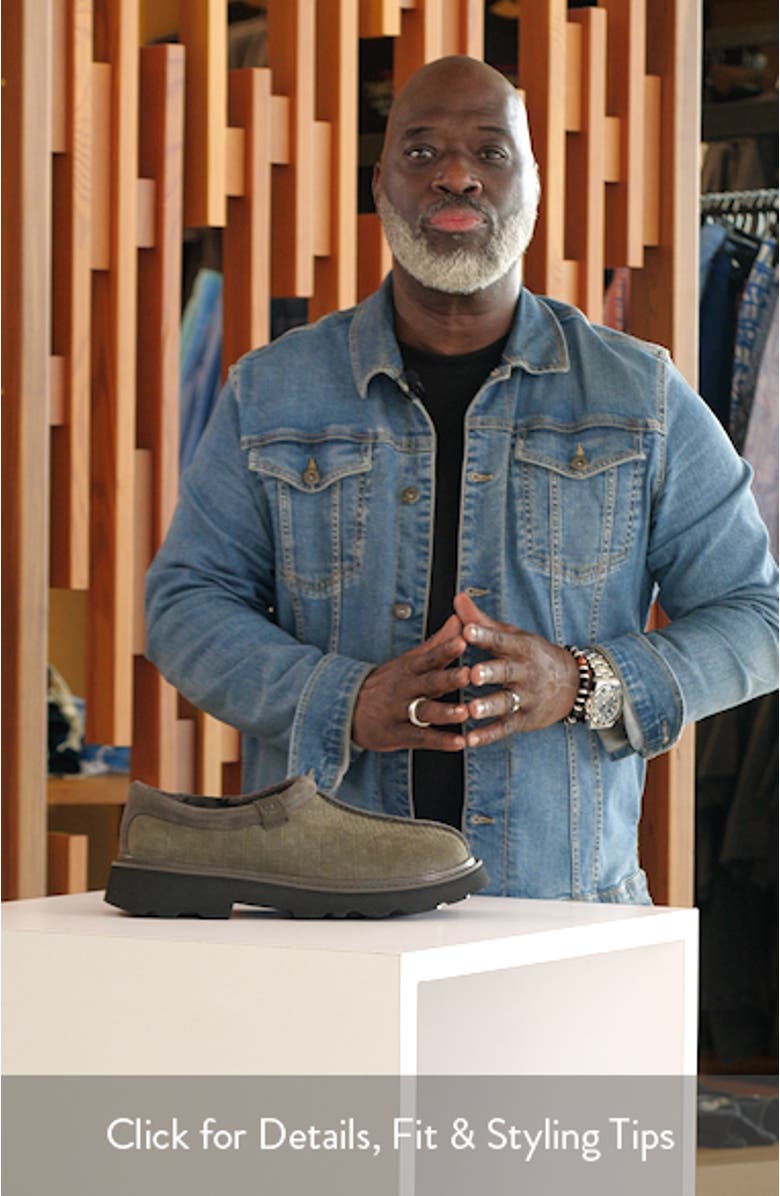 Tasman Lug Embossed Slipper, sales video thumbnail