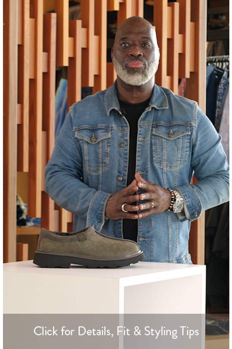 Tasman Lug Embossed Slipper video