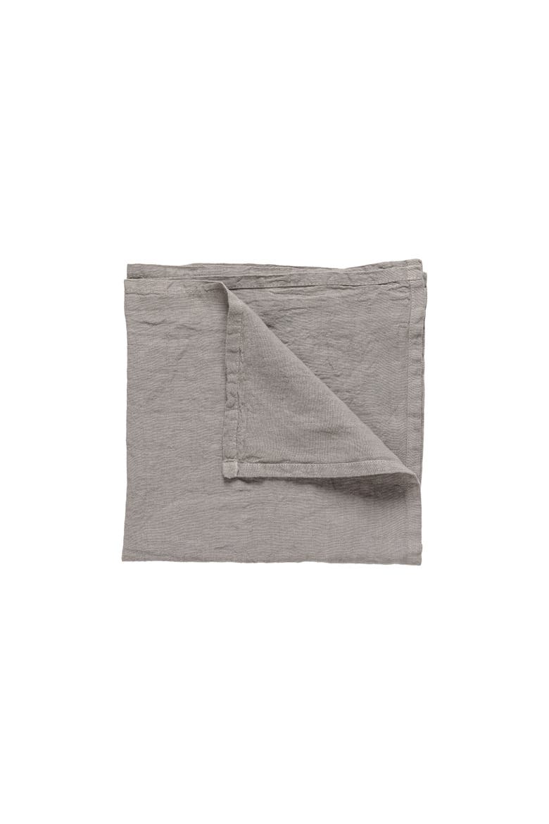 Maria Set/4 napkins, Main, color, Dusk grey
