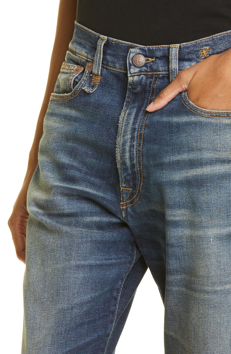 R13 Distressed Boyfriend Jeans, Alternate, color, 
