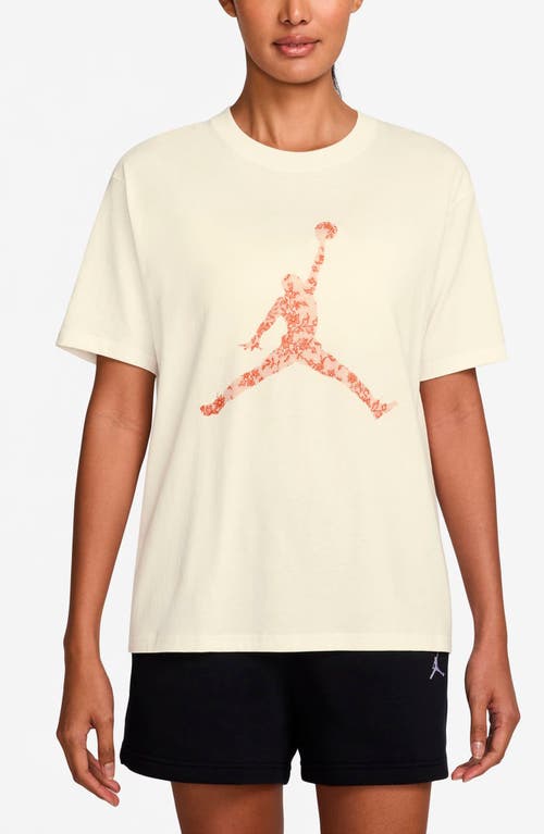 Jordan Mpv Cotton Graphic T-shirt In White