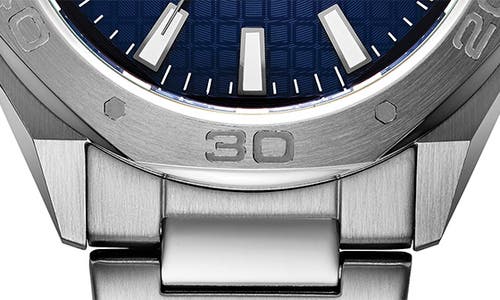 Citizen Mens Silver Tone Stainless Steel Bracelet Watch Bm7630-80l In Multi