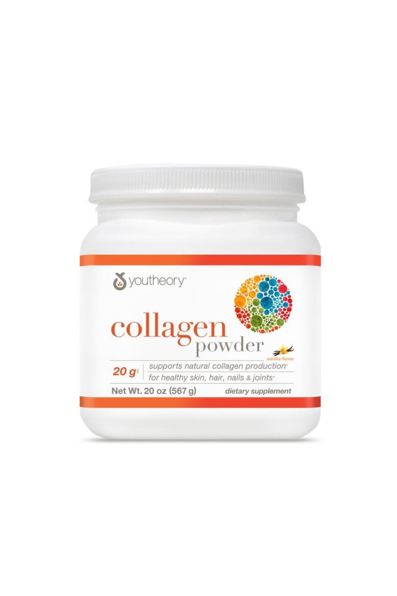 Premium Hydrolyzed Collagen Powder Vanilla Supplement 20 oz, Main, color, None