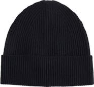 Amicale Cashmere Rib Beanie