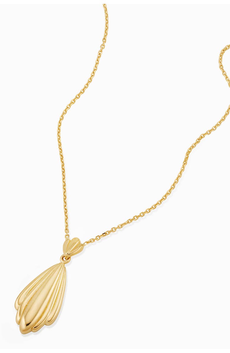 Oradina 14K Yellow Gold Galleria Pendant Necklace, Alternate, color, 