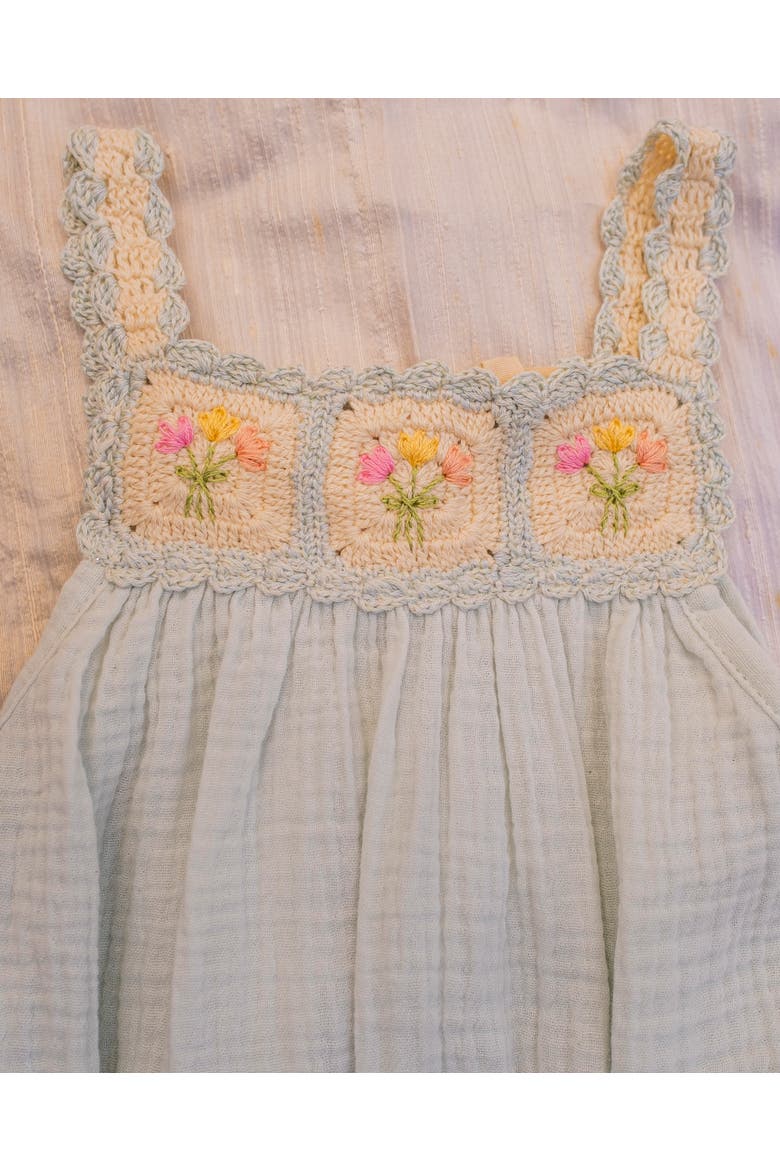 Crochet Bubble, Alternate, color, Blue Bouquet