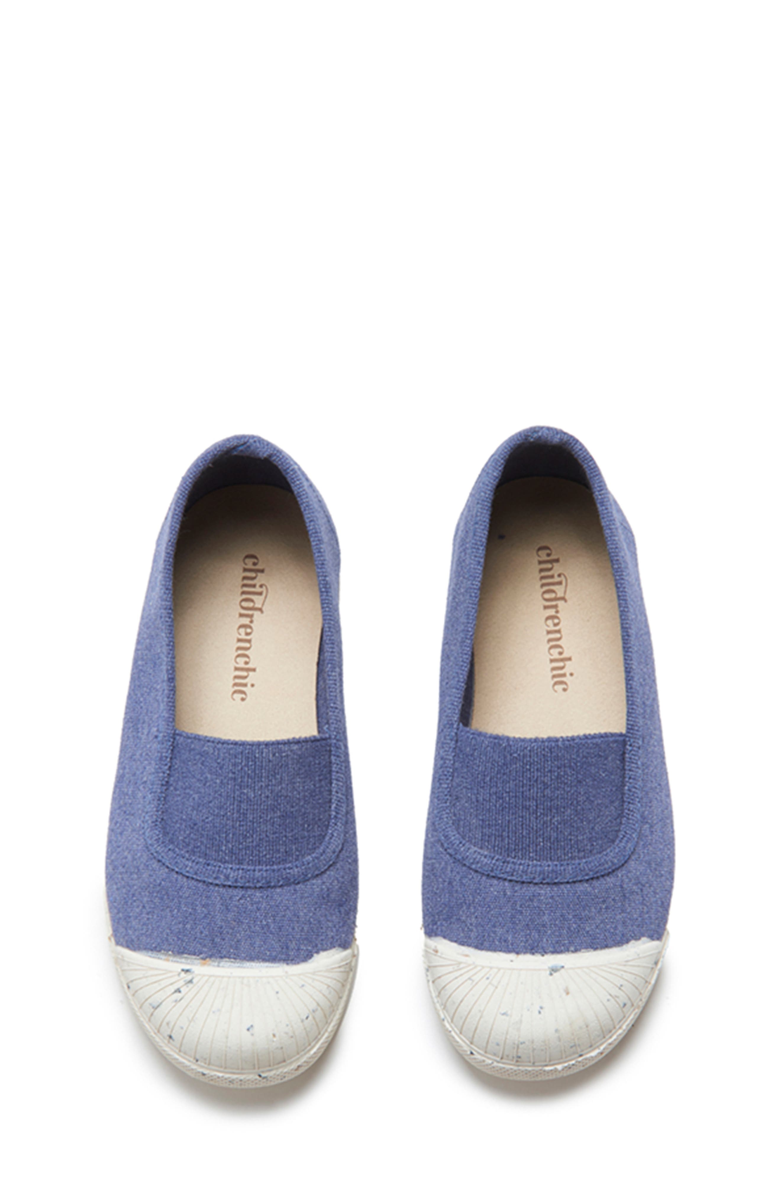 CHILDRENCHIC Canvas Sneaker, Alternate, color, Denim Blue