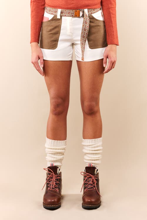 Amundsen Sports 5incher Field Shorts In White