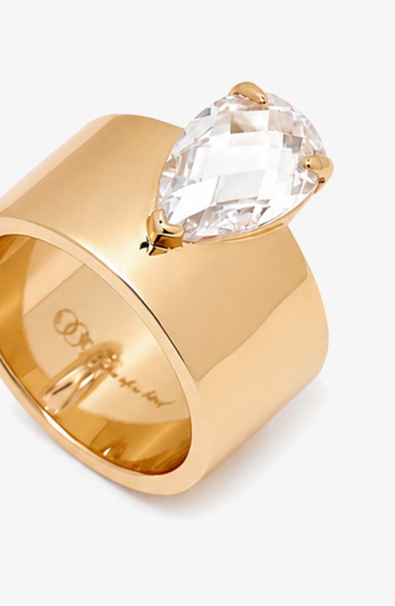 YOJ Diano Ring in Gold, Alternate, color, Gold