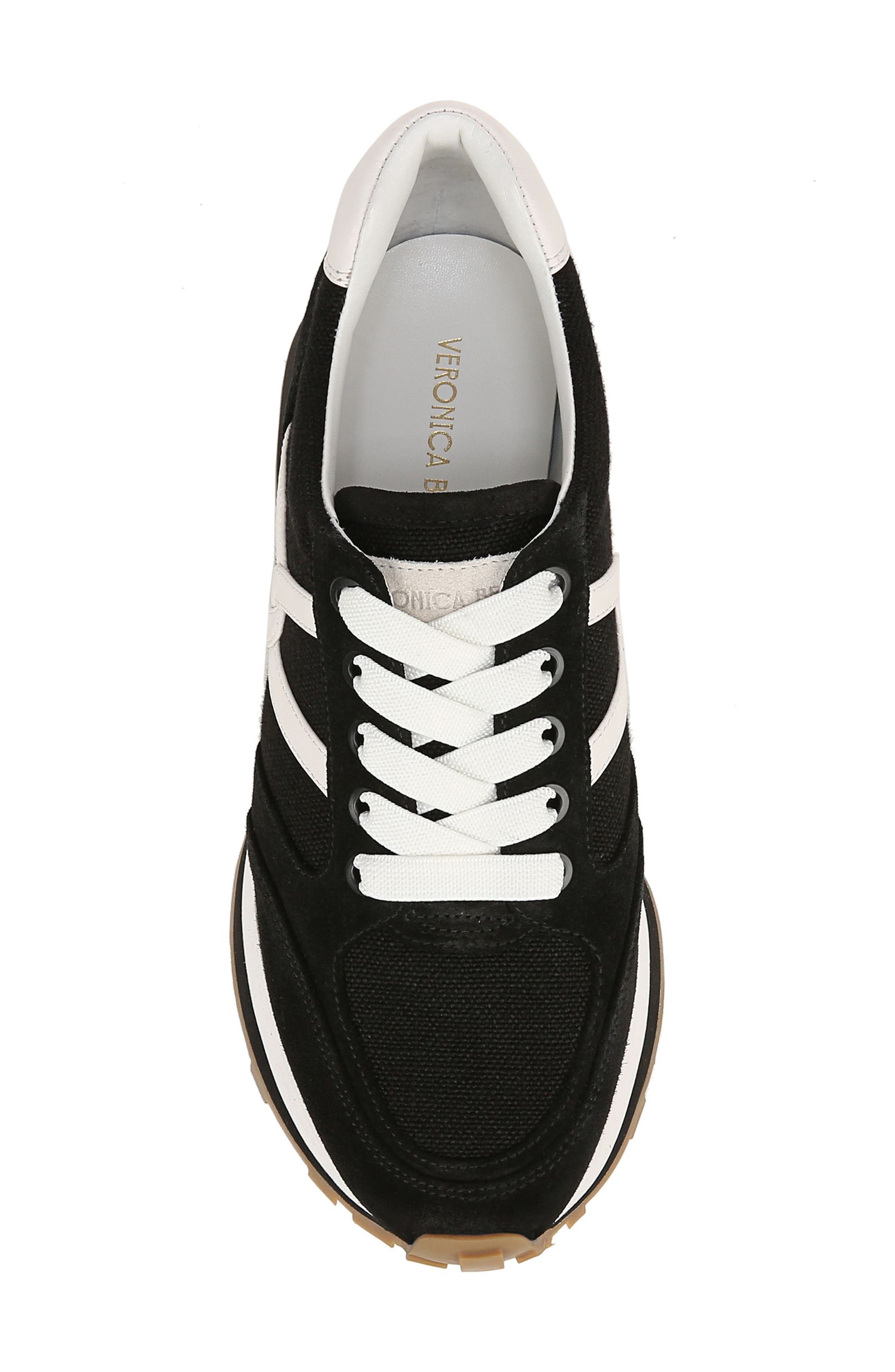 Veronica Beard Valentina Slip-On Sneaker, Alternate, color, Black/White