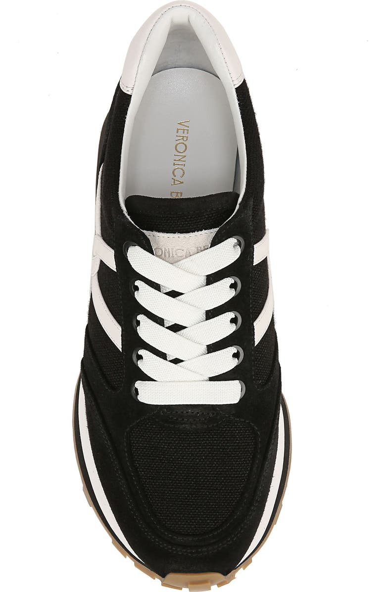 Veronica Beard Valentina Slip-On Sneaker, Alternate, color, Black/White