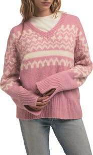 Favorite Daughter The Winter William Merino Wool Blend Sweater
