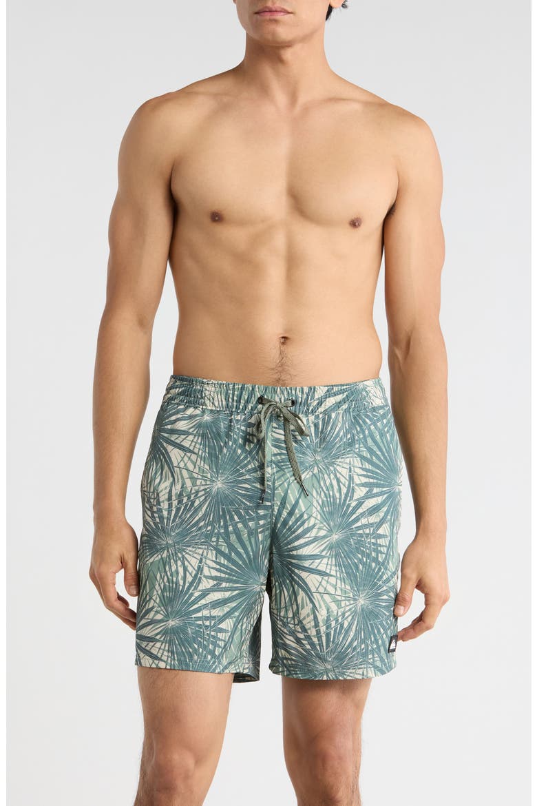 Sailing Volley Swim Shorts, Main, color, SEA SPRAY