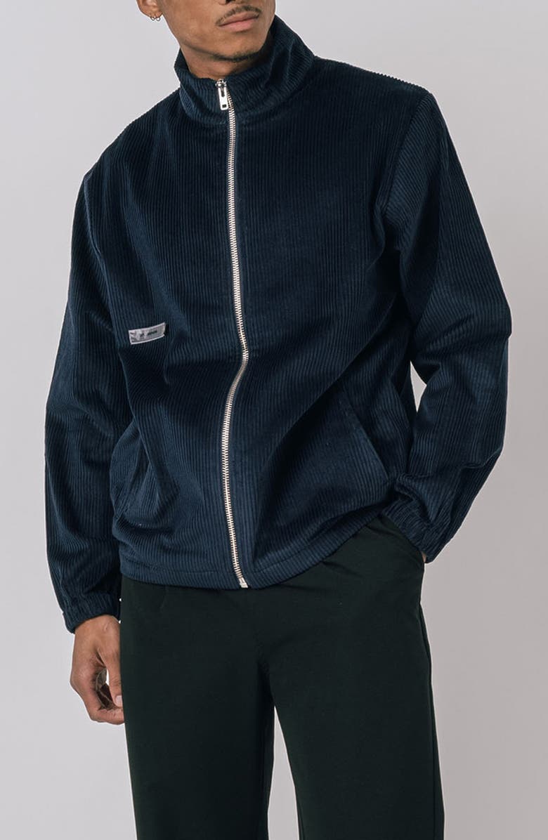 STUDENTS Keith Big Wale Corduroy Jacket, Main, color, Navy