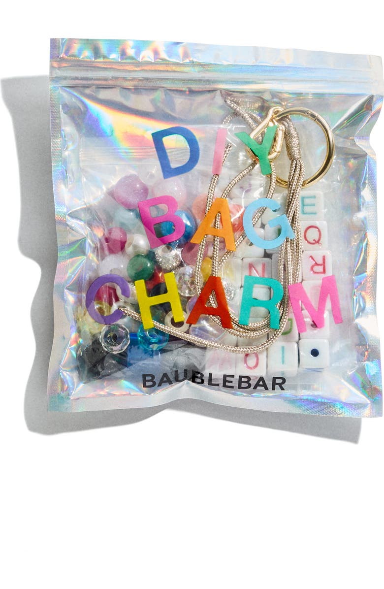 BaubleBar DIY Bag Charm Kit, Alternate, color, Neutral