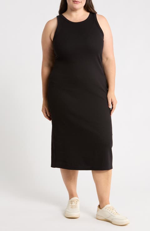 Ribbed Tank Dress