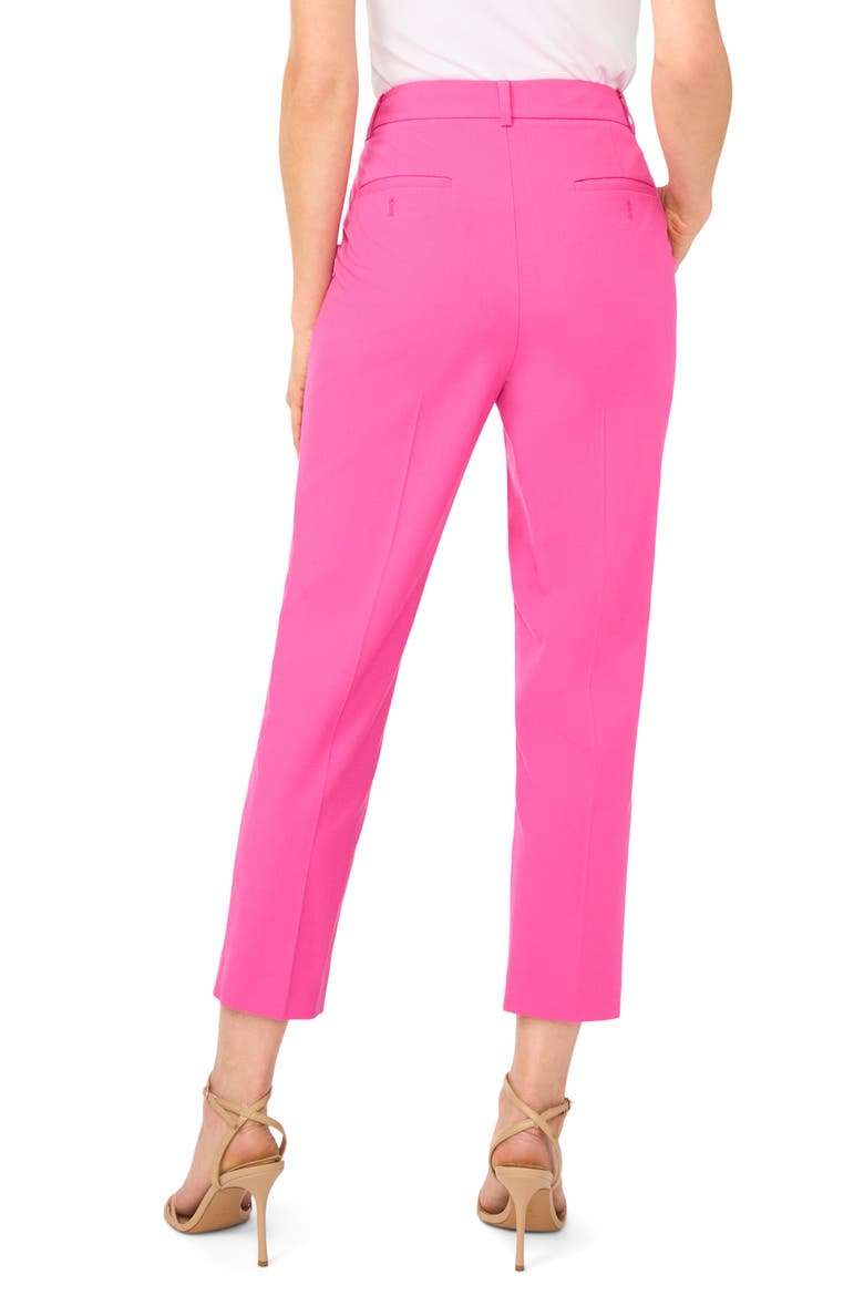 High Waist Crop Tapered Pants, Alternate, color, ROSE VIOLET
