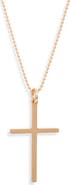 Nashelle 14K-Gold Fill Cross Necklace