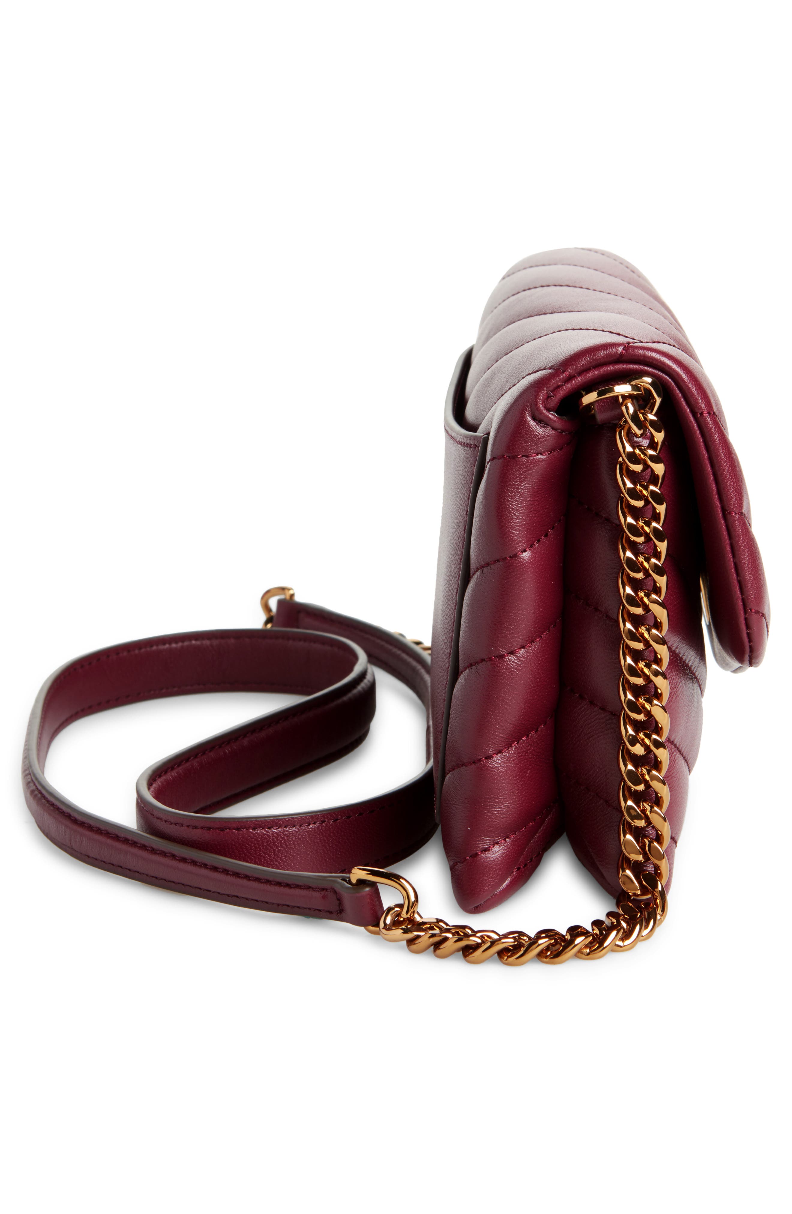 Kira Chevron Crossbody, Alternate, color, IMPERIAL GARNET