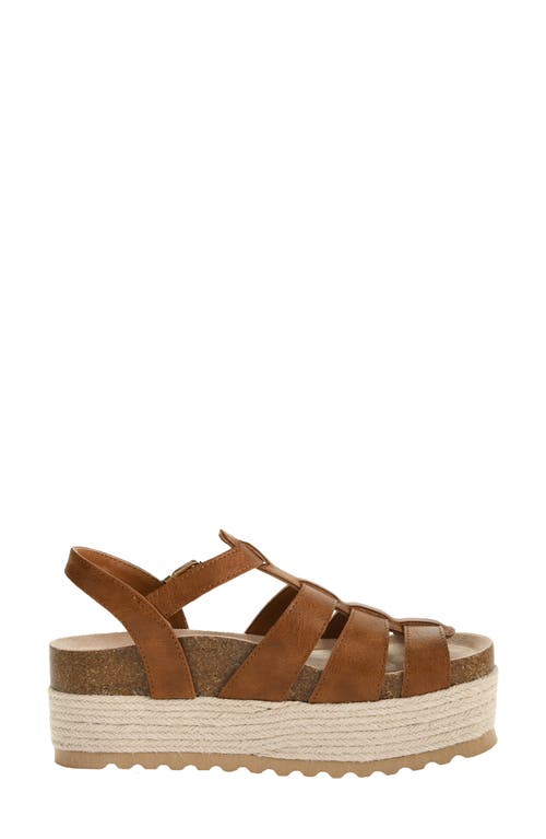 Dirty Laundry Paramoore Platform Sandal In Cognac