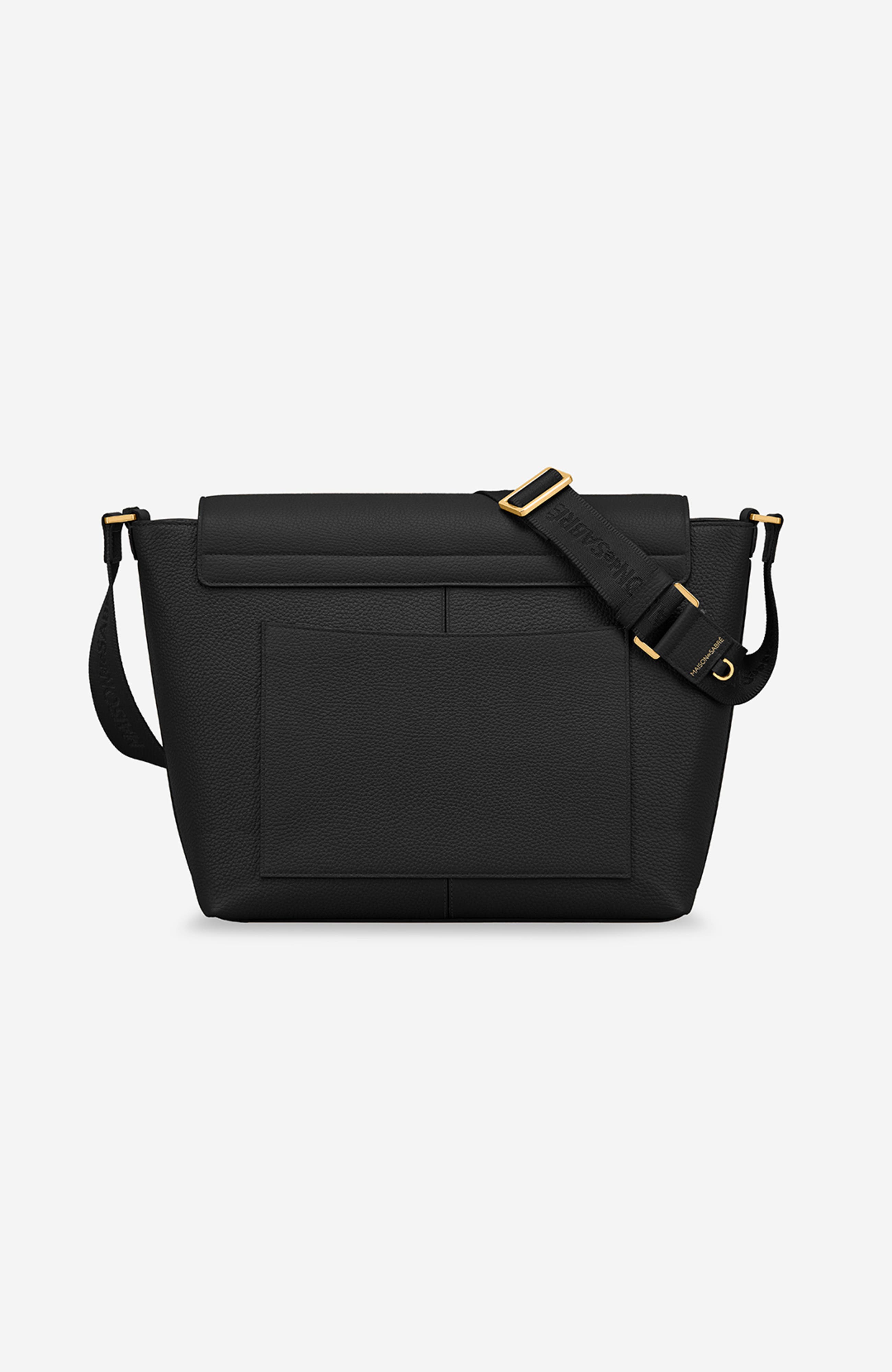 MAISON de SABRÉ Leather Flaire Messenger Bag, Alternate, color, 