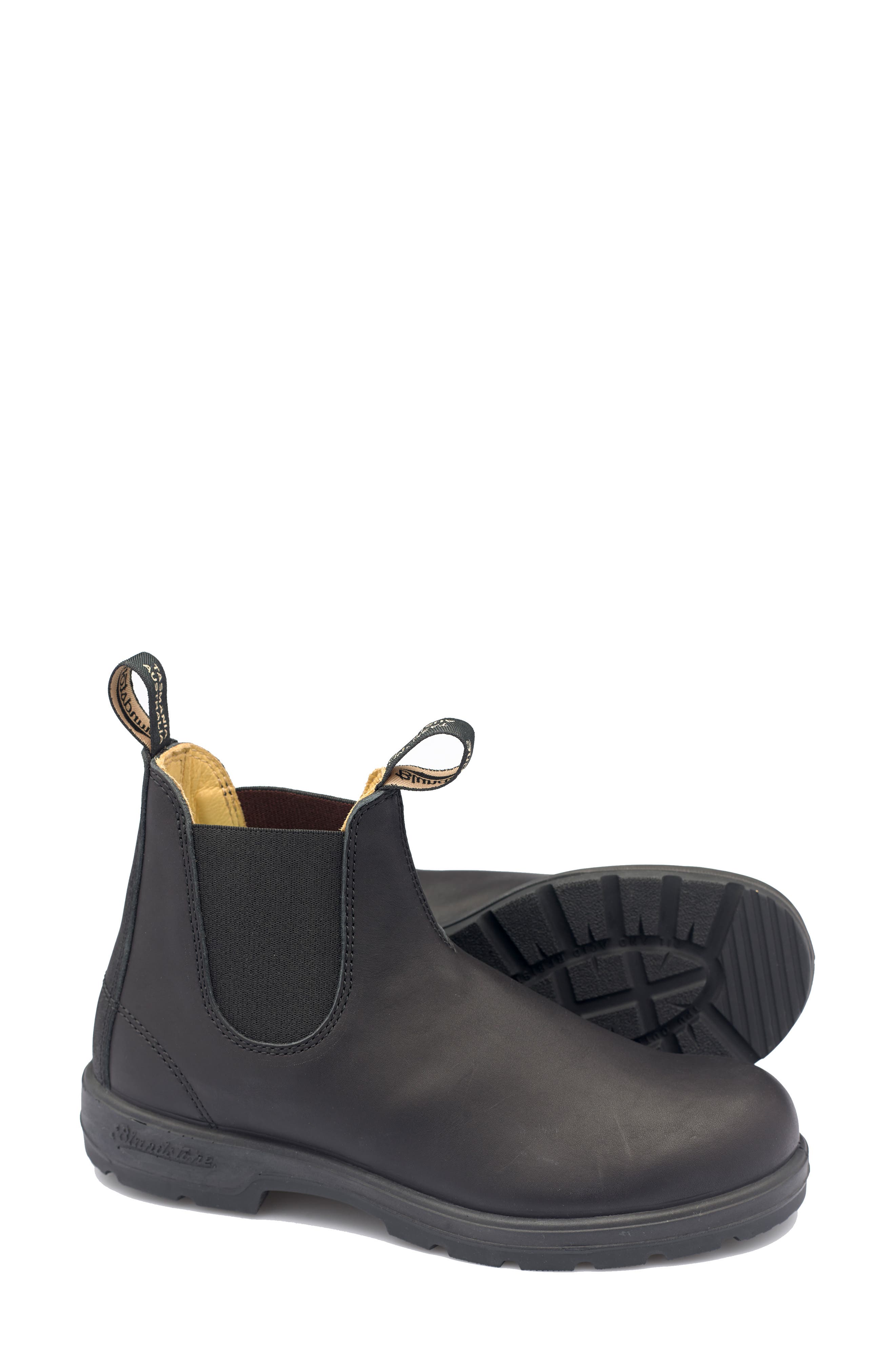 Blundstone Footwear Chelsea Boot, Alternate, color, Black Leather