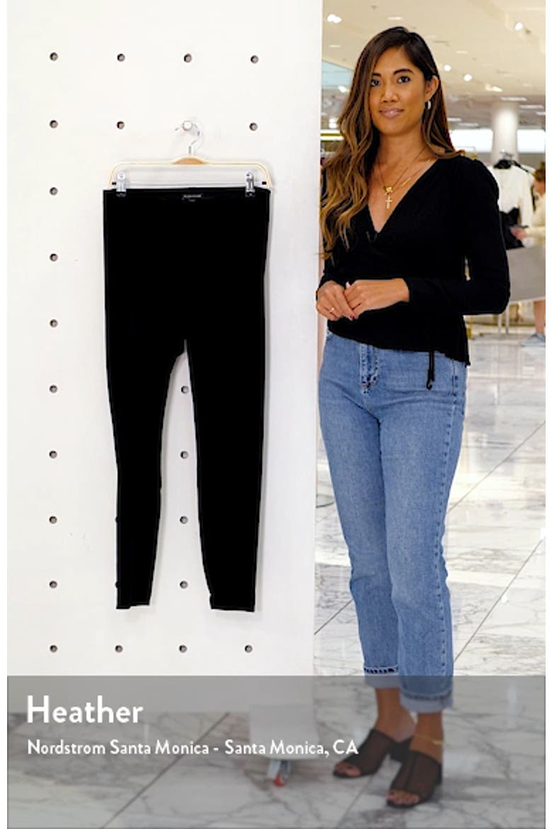 Velvet Ankle Leggings video