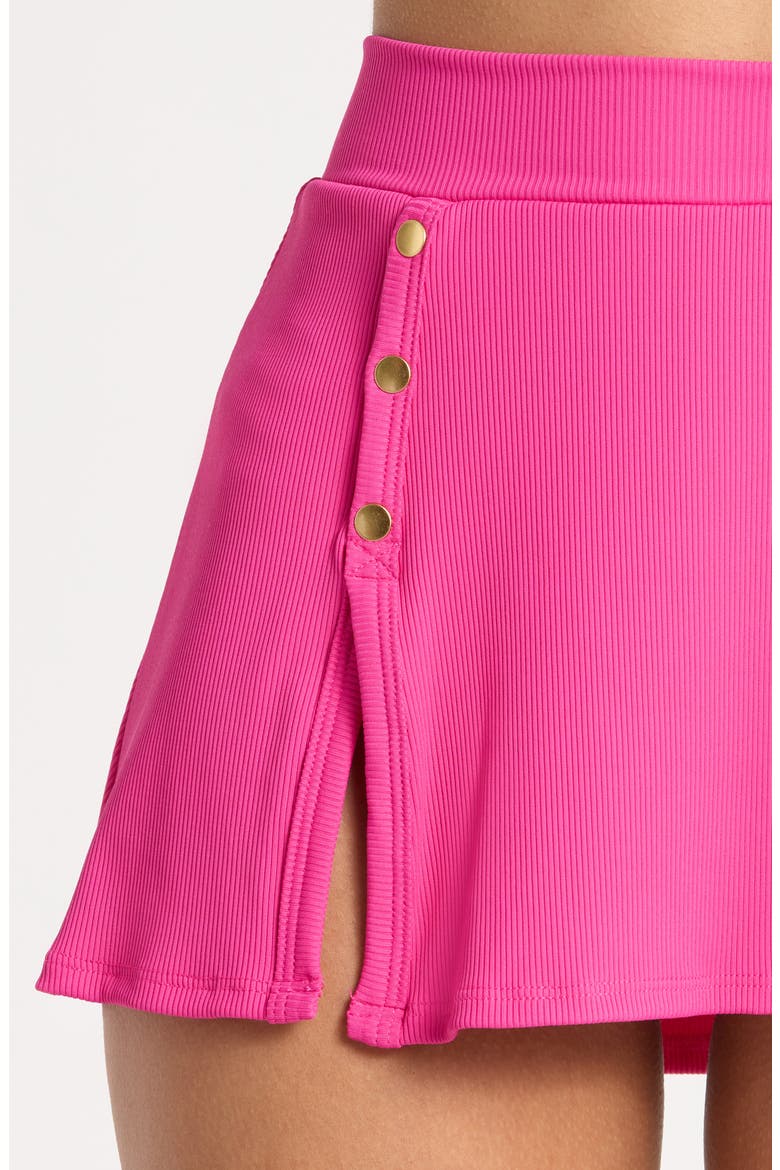 Amy Swim Cover-Up Skirt, Alternate, color, DRAGON FRUIT