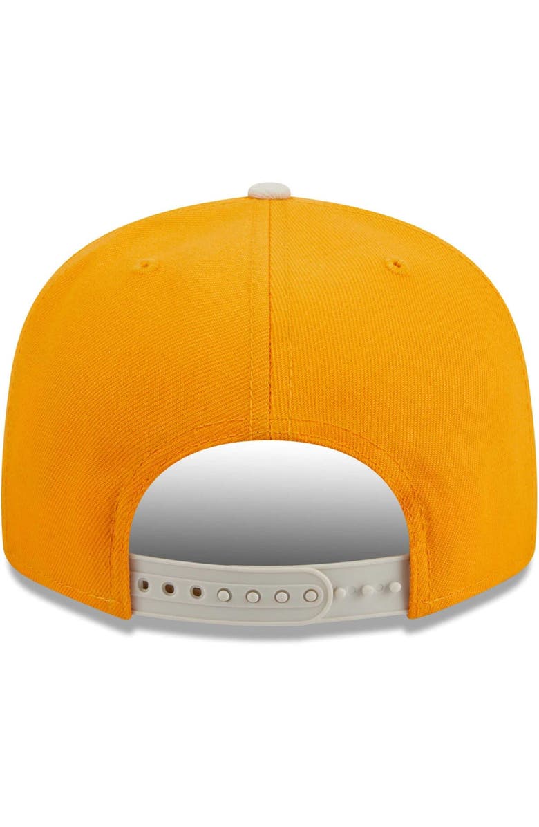 New Era Men's New Era Gold Pittsburgh Pirates Tiramisu  9FIFTY Snapback Hat, Alternate, color, 