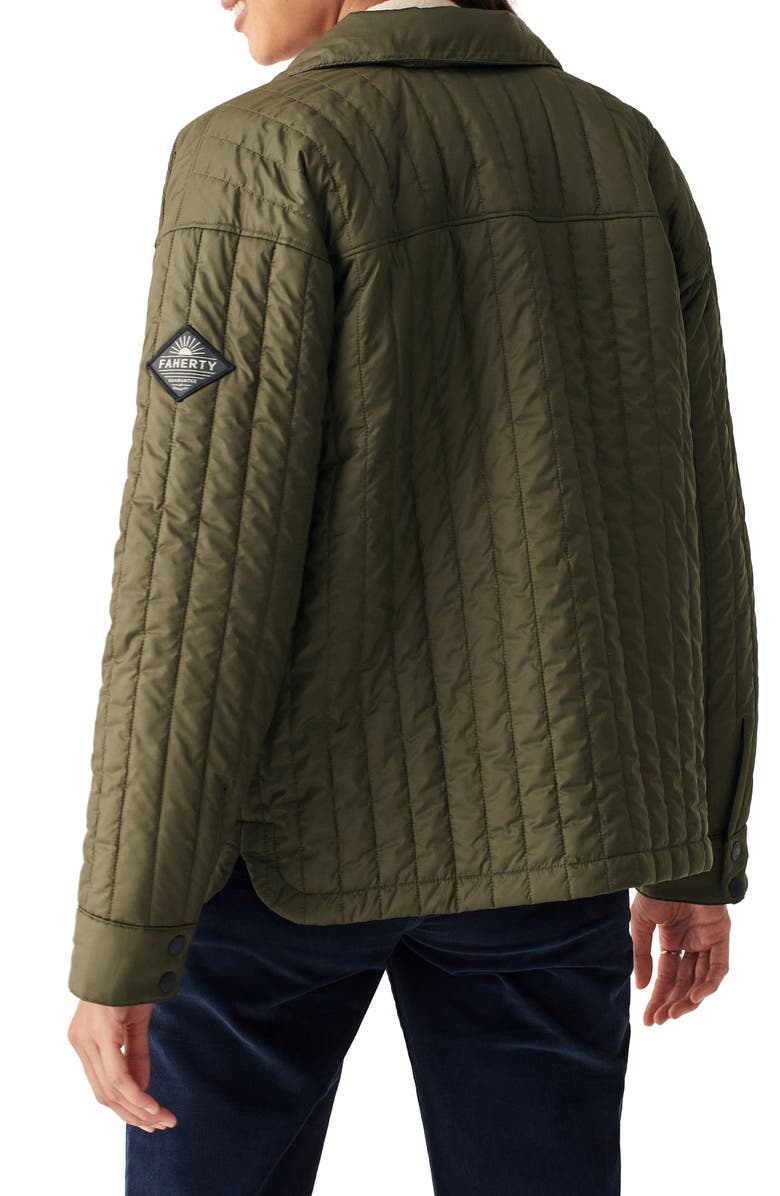 Faherty Atmosphere Brook Quilted Jacket, Alternate, color, 