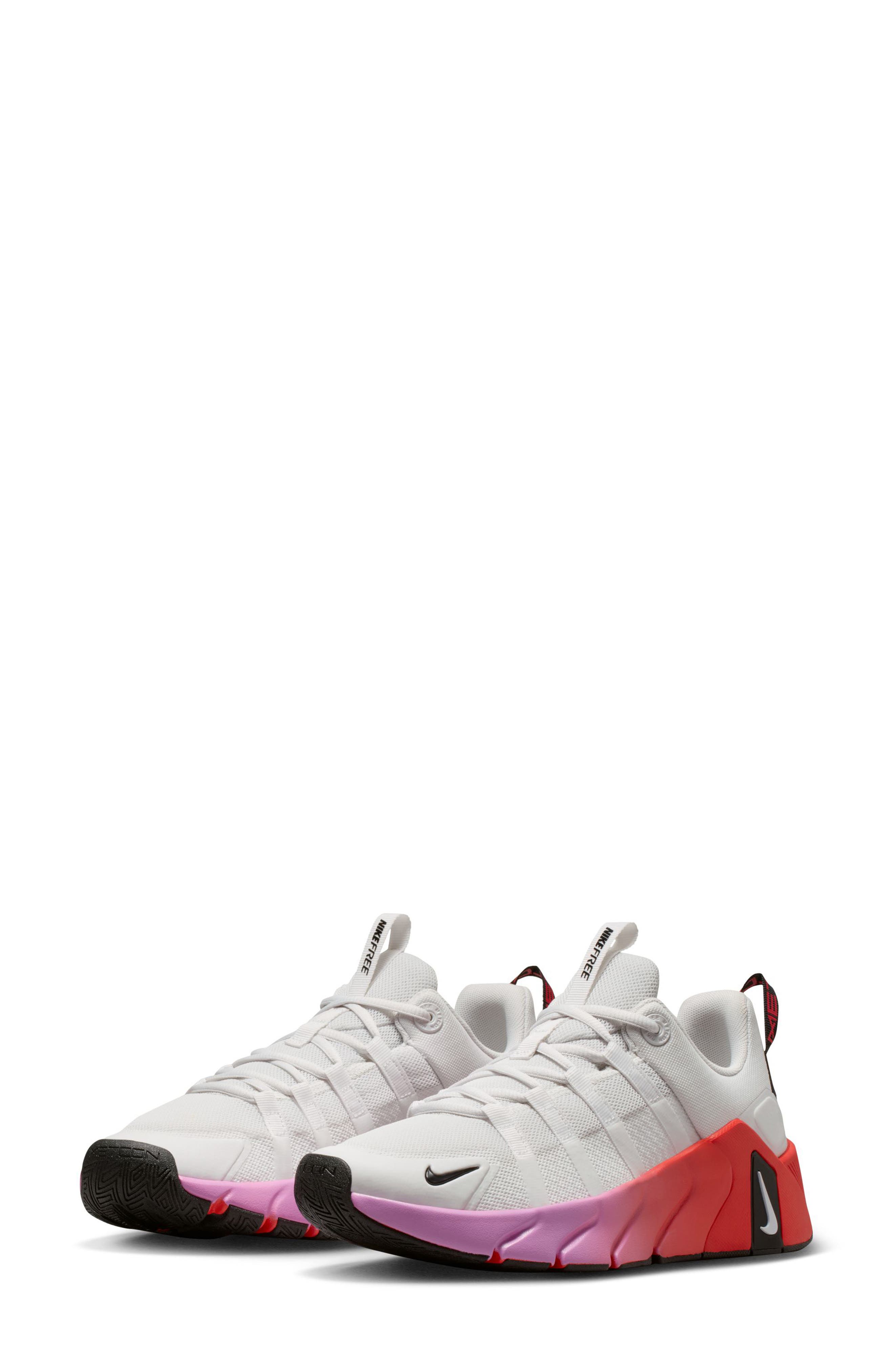 Nike Free Metcon 7 Training Shoe, Main, color, Platinum/ Magenta/ Crimson