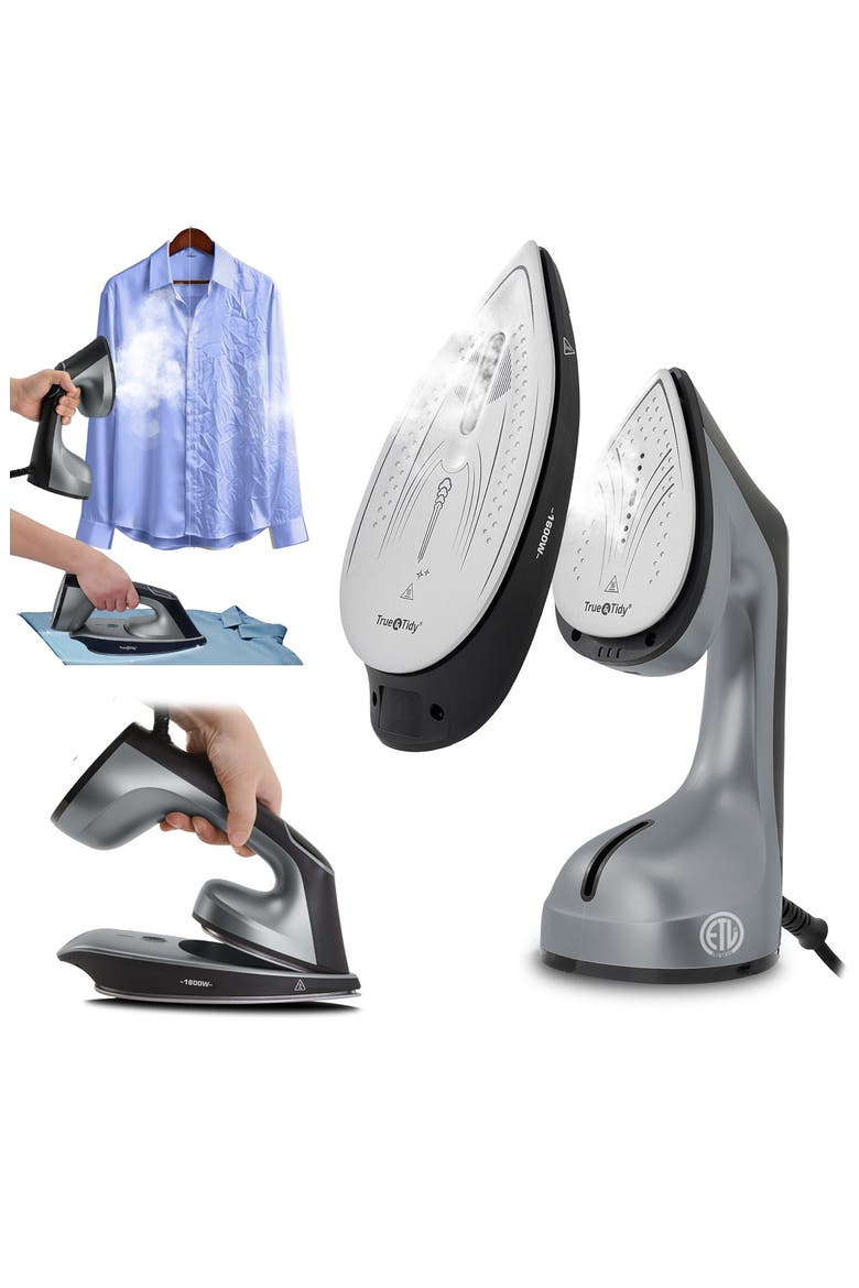 DuoPress XL Iron & Steamer, Alternate, color, GRAY