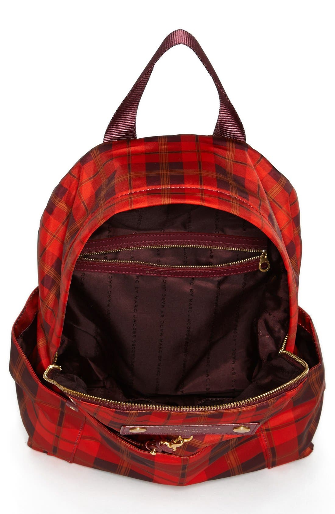 MARC BY MARC JACOBS 'Preppy Nylon' Backpack, Alternate, color, RED MULTI