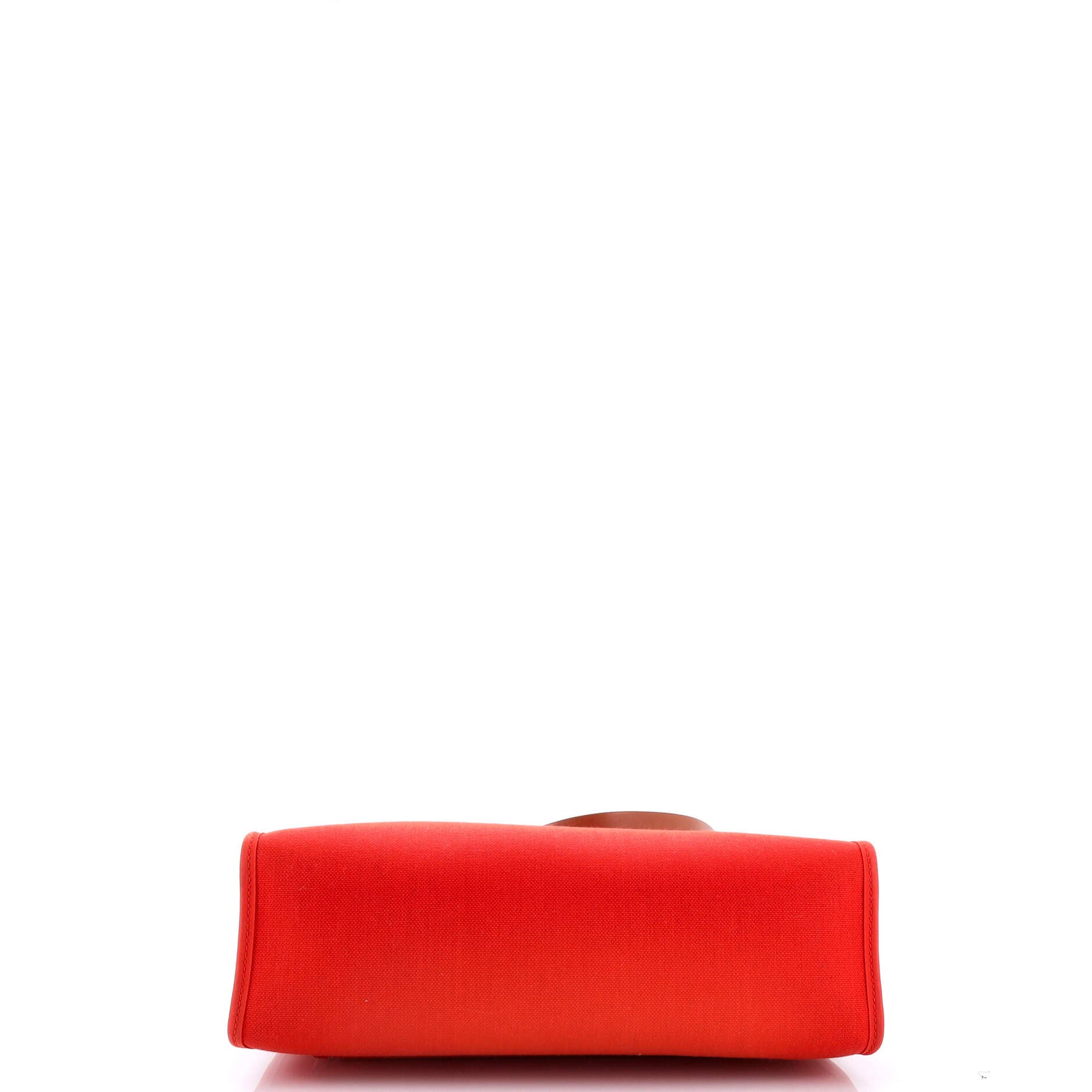 Pre-Owned Hermes Herbag Zip Leather and Toile 31, Alternate, color, 