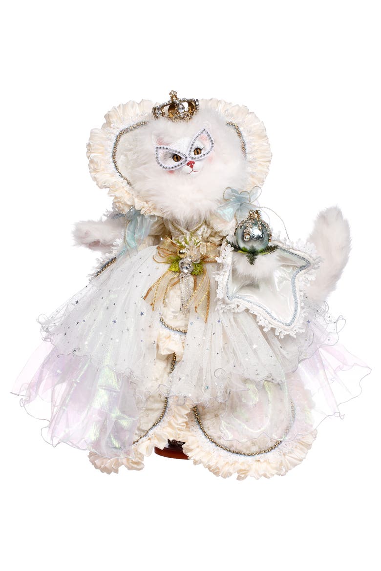 Queen Of Christmas Cat, Main, color, White