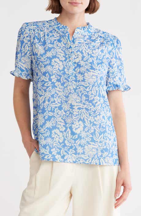 Gemma + Jane Short Sleeve Ruffle Top