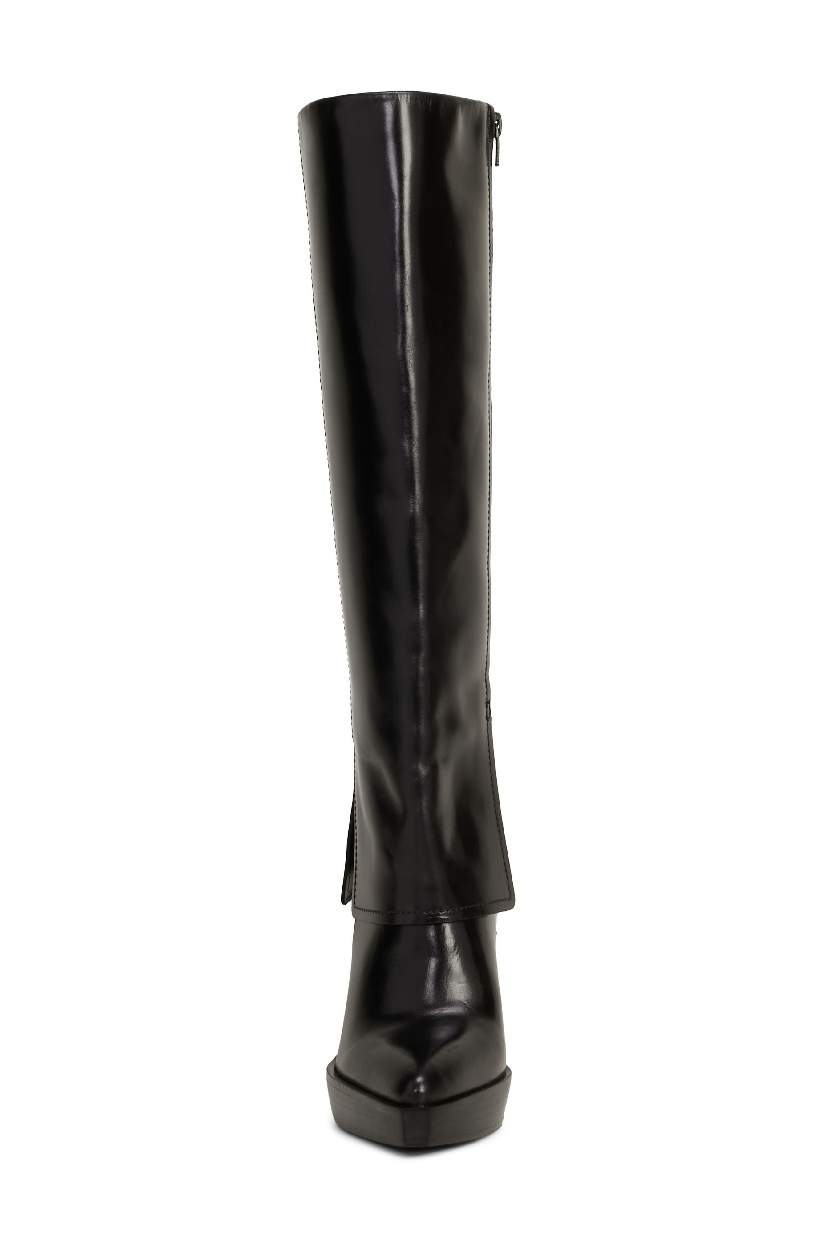 Vince Camuto Nanfala Foldover Shaft Pointed Toe Boot, Alternate, color, 